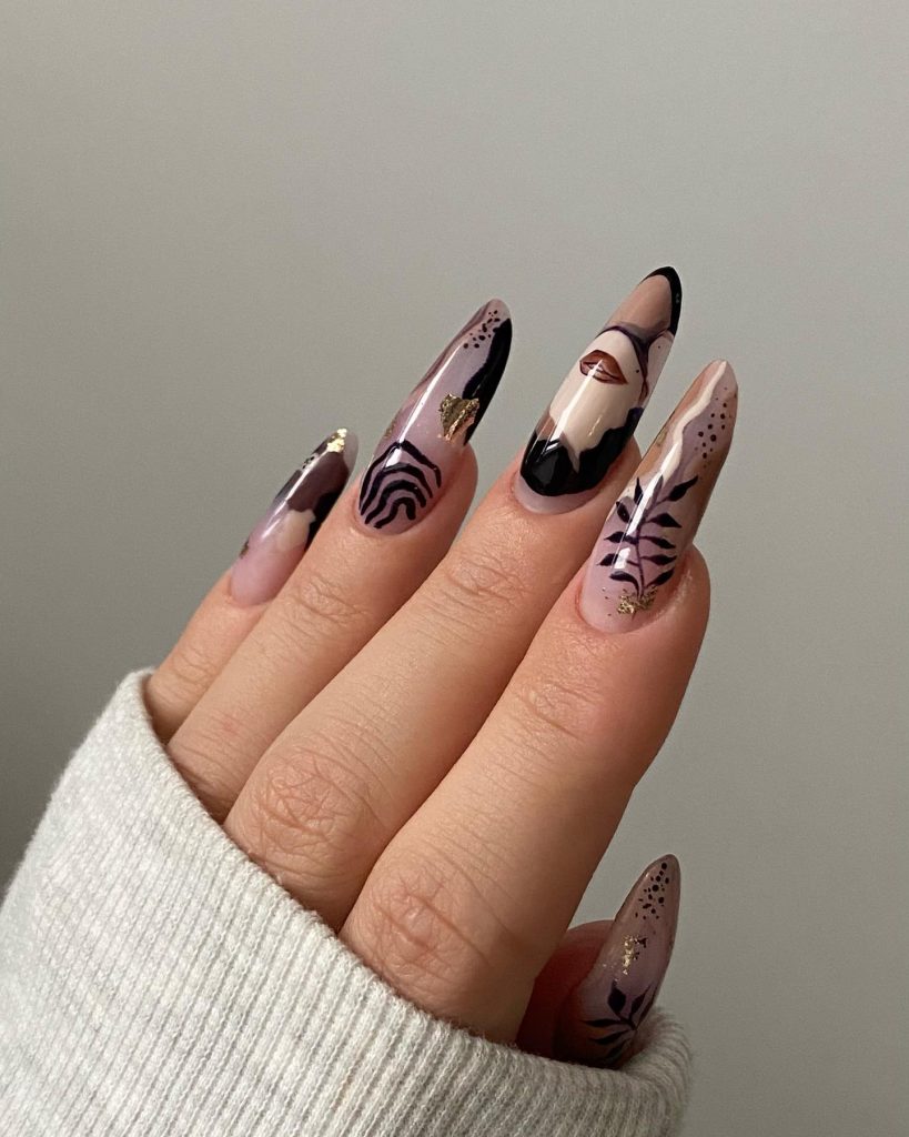 October Nails Designs 19 Ideas: Stunning Fall and Halloween Inspirations