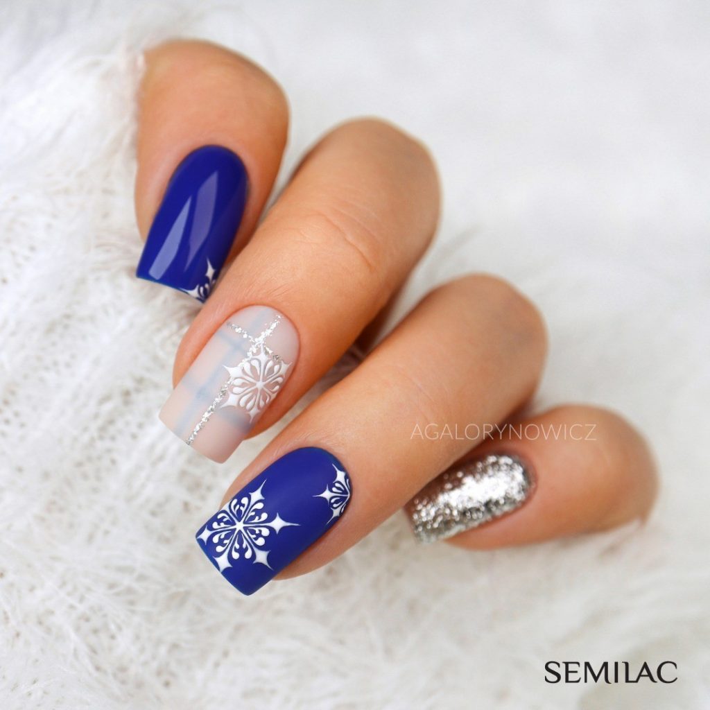 Winter Nails Square 2024 - 2025: Inspiring Looks for the Season