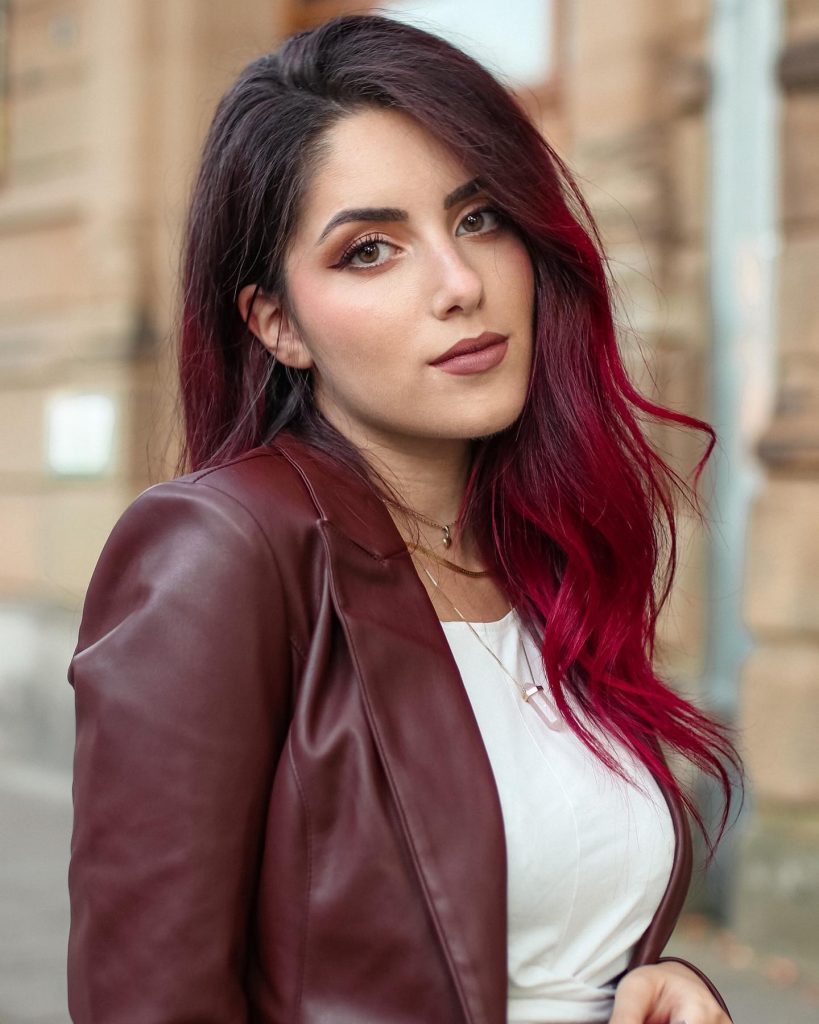 Wine Red Hair Color 22 Ideas 2025