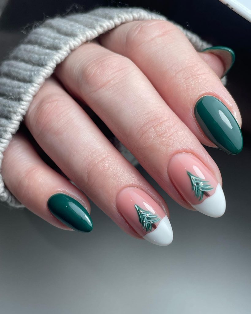 Xmas Nails 24 Ideas: Stylish and Simple Holiday Designs