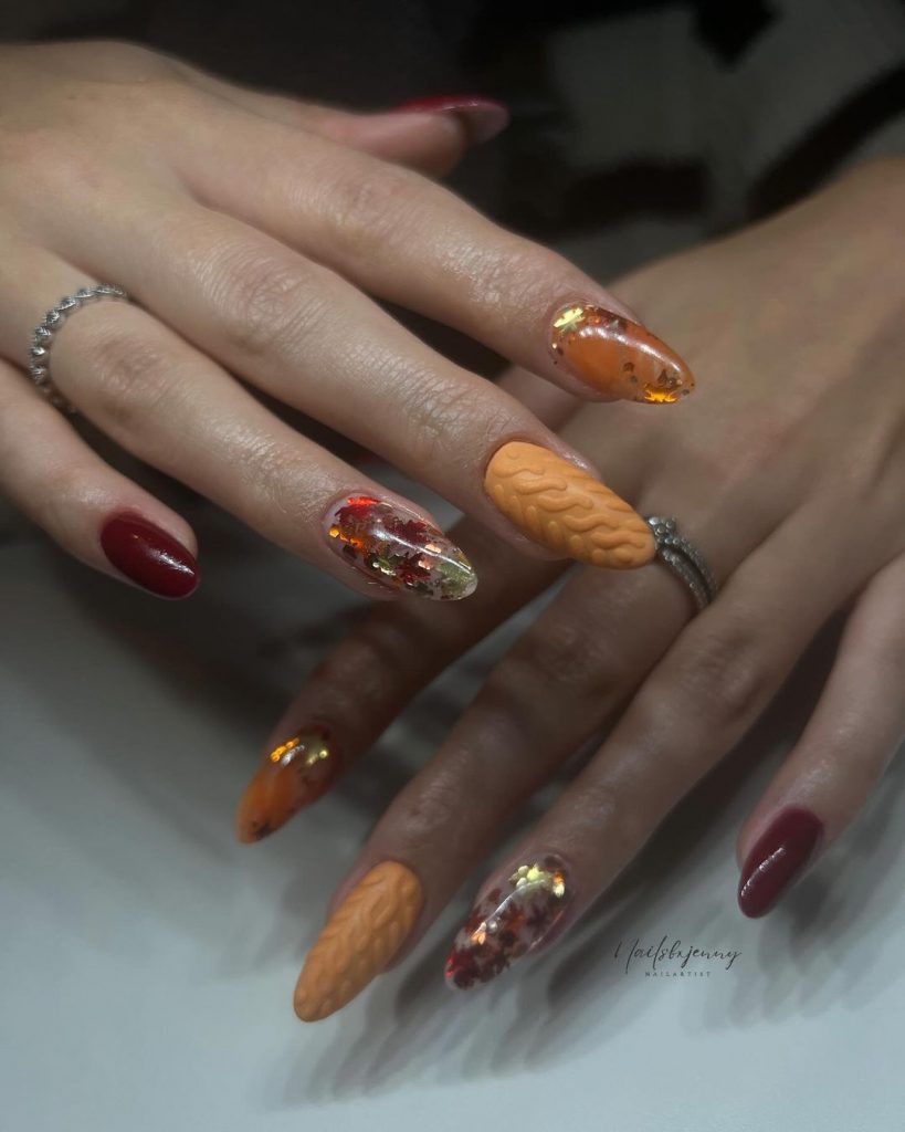 October Nails Designs 19 Ideas: Stunning Fall and Halloween Inspirations