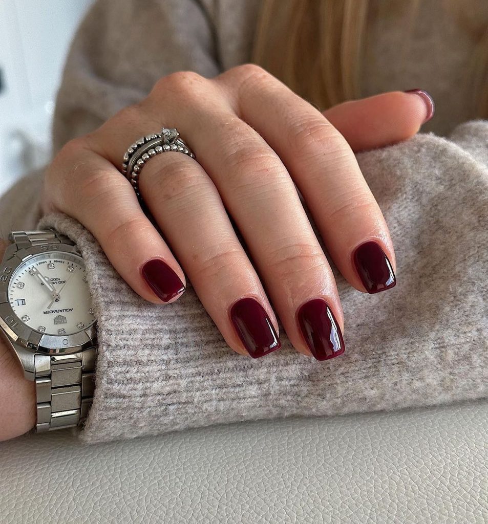 Short Winter Nails 2024 - 2025: Timeless Designs for the Season