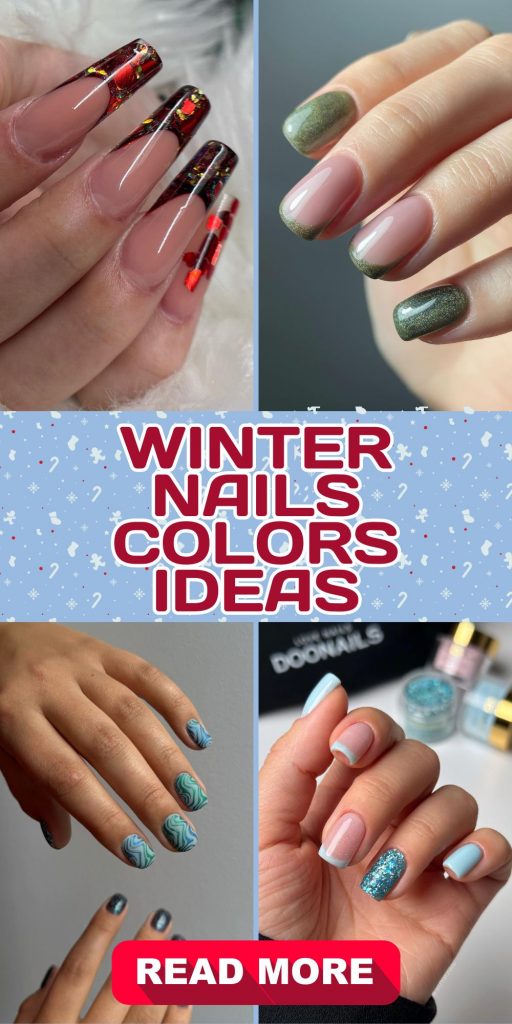 Winter Nails Colors: Trendy 25 Ideas to Brighten the Cold Season