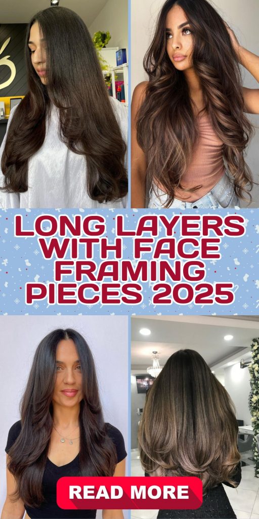 21 Stunning Ideas for Long Layers with Face Framing Pieces 2025