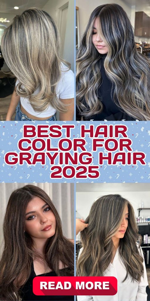 Best Hair Color for Graying Hair 2025 19 Ideas