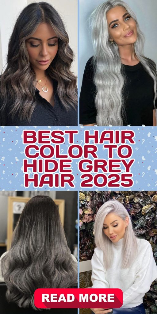 Best Hair Color to Hide Grey Hair 2025 22 Ideas