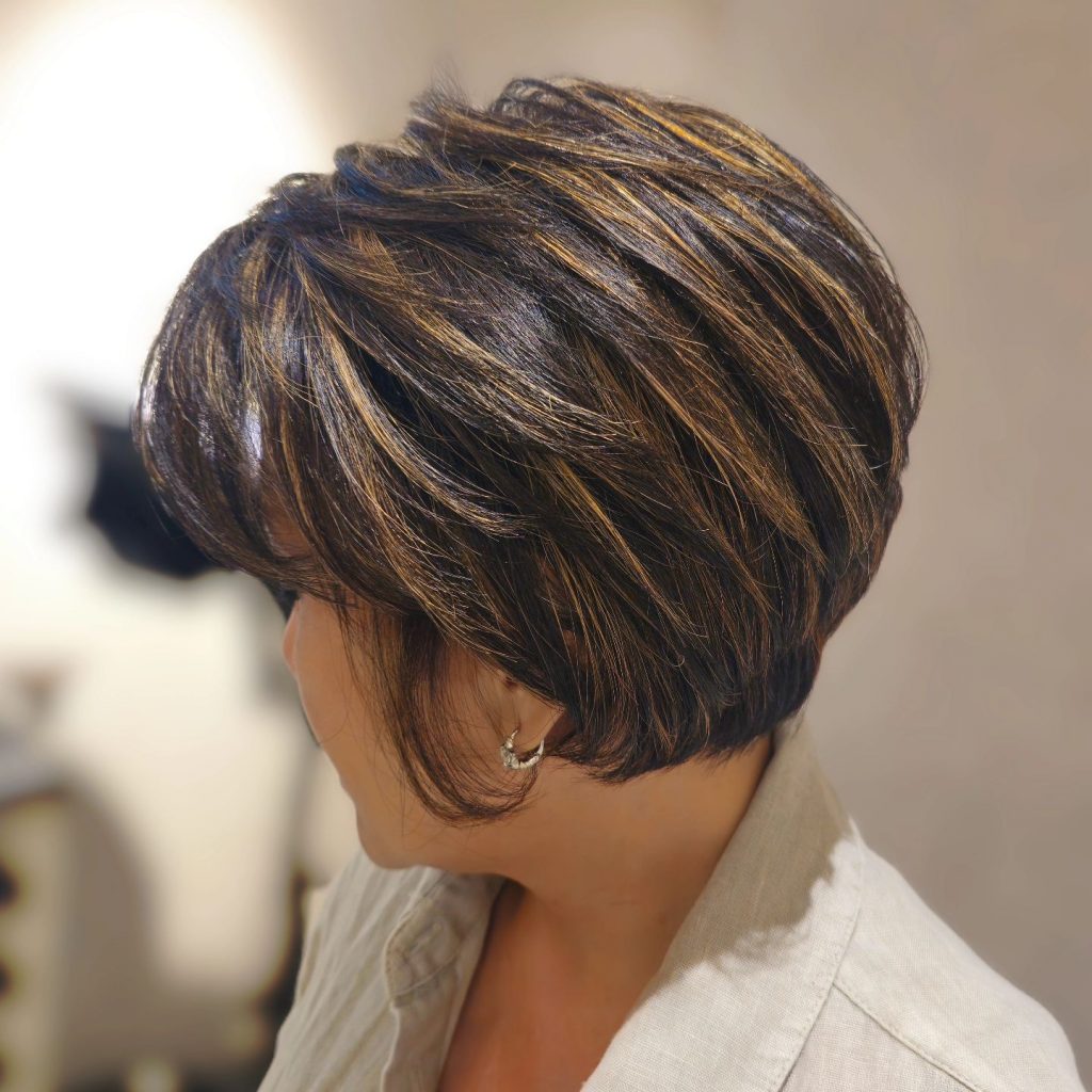 Hair Color for Short Hair Highlights 2025 20 Ideas