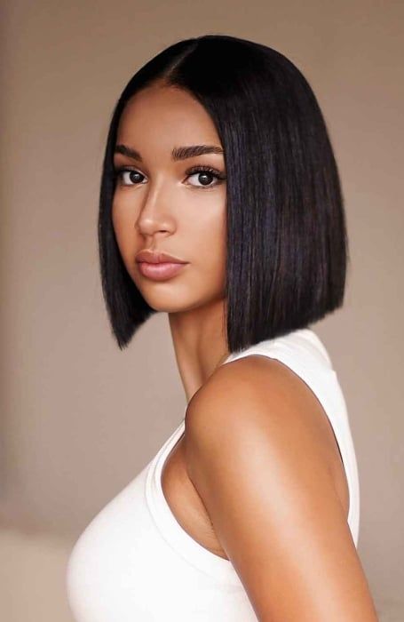 Short Straight Hairstyles for Black Women 2025 20 Ideas