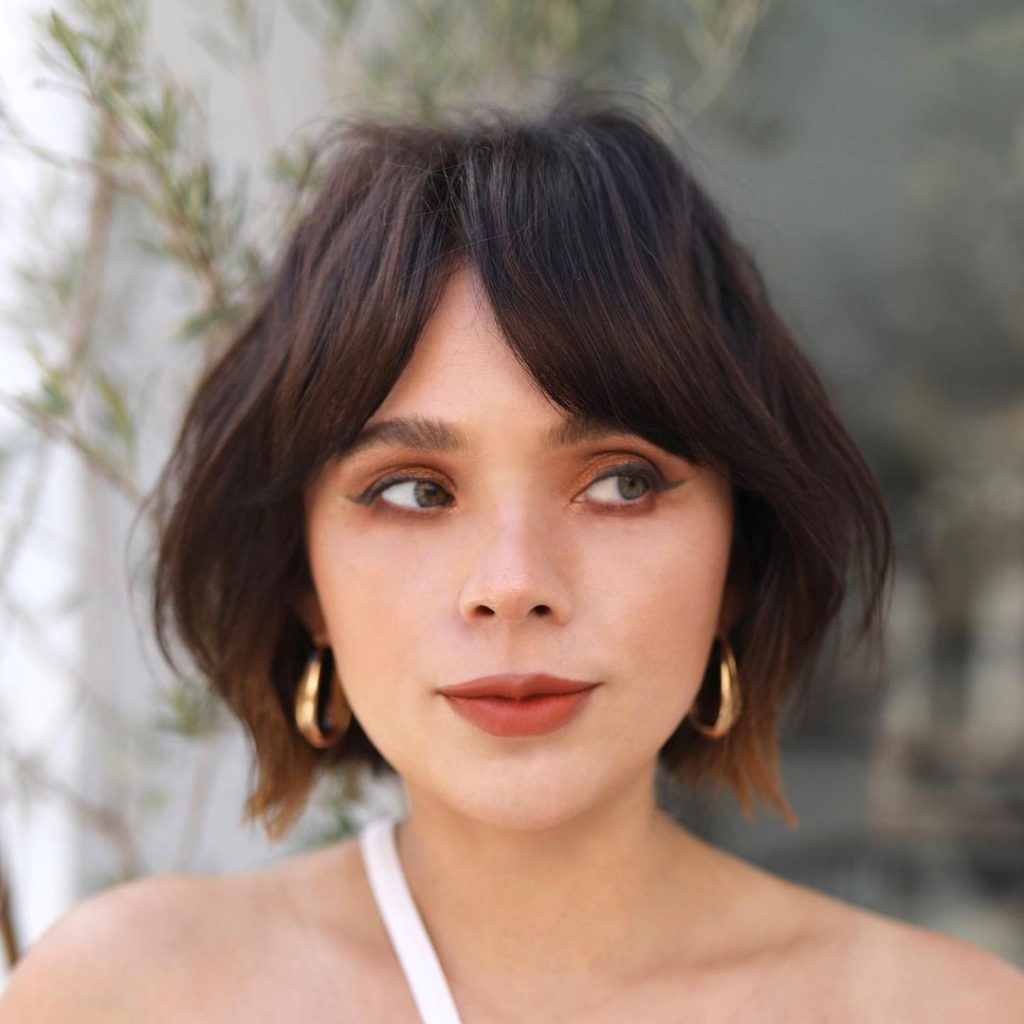 Short Hair with Curtain Bangs 2025 20 Ideas