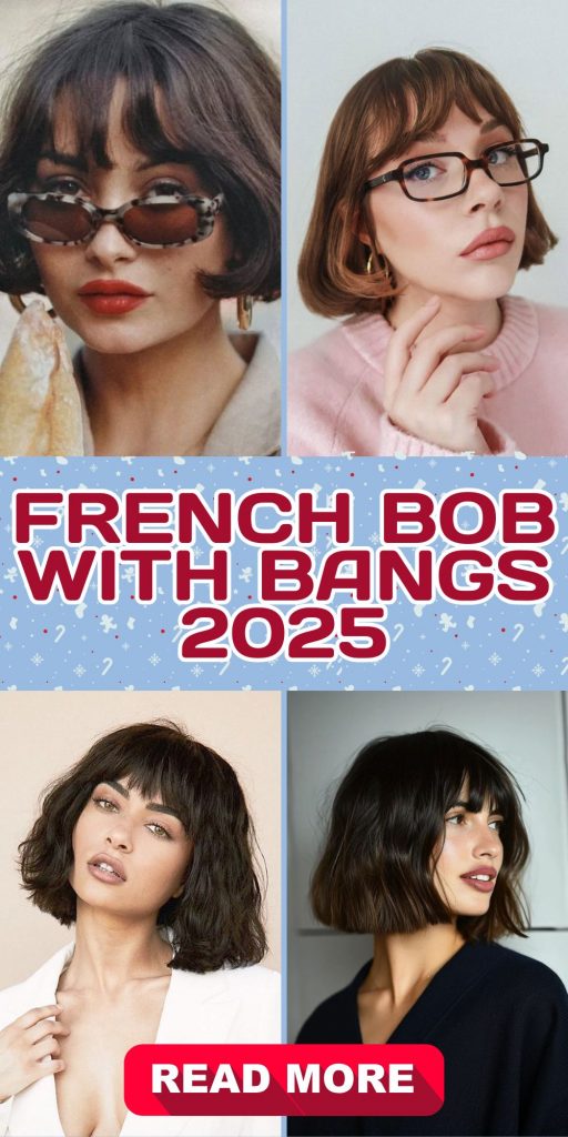 French Bob with Bangs 2025: The Iconic Hairstyle Reinvented 20 Ideas