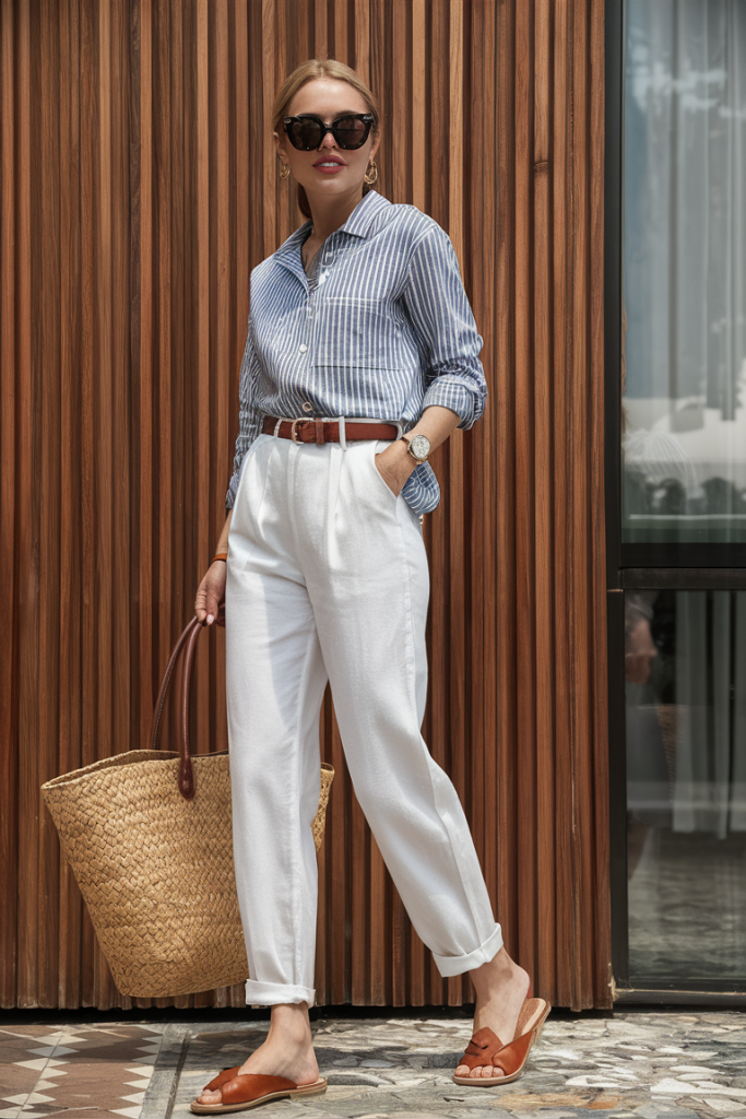 Classy & Comfortable Spring Work Outfits for Women Ideas 2025