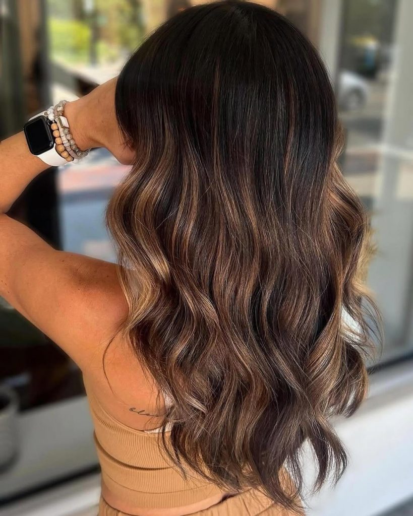 Dark Caramel Balayage: A Timeless Trend for Every Hair Type 22 Ideas