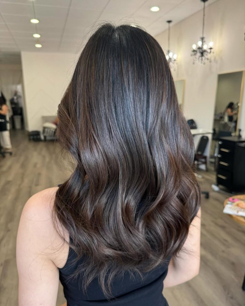 Dark Caramel Balayage: A Timeless Trend for Every Hair Type 22 Ideas