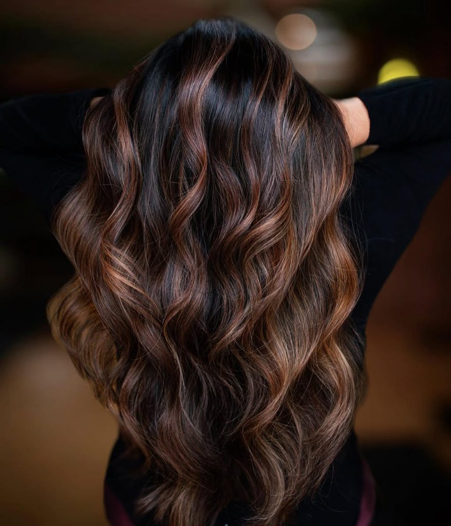 Dark Caramel Balayage: A Timeless Trend for Every Hair Type 22 Ideas