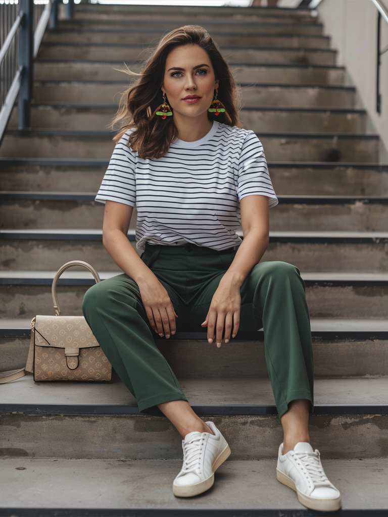 Fresh Looks: 22 Spring T-Shirt Outfit Ideas for 2025