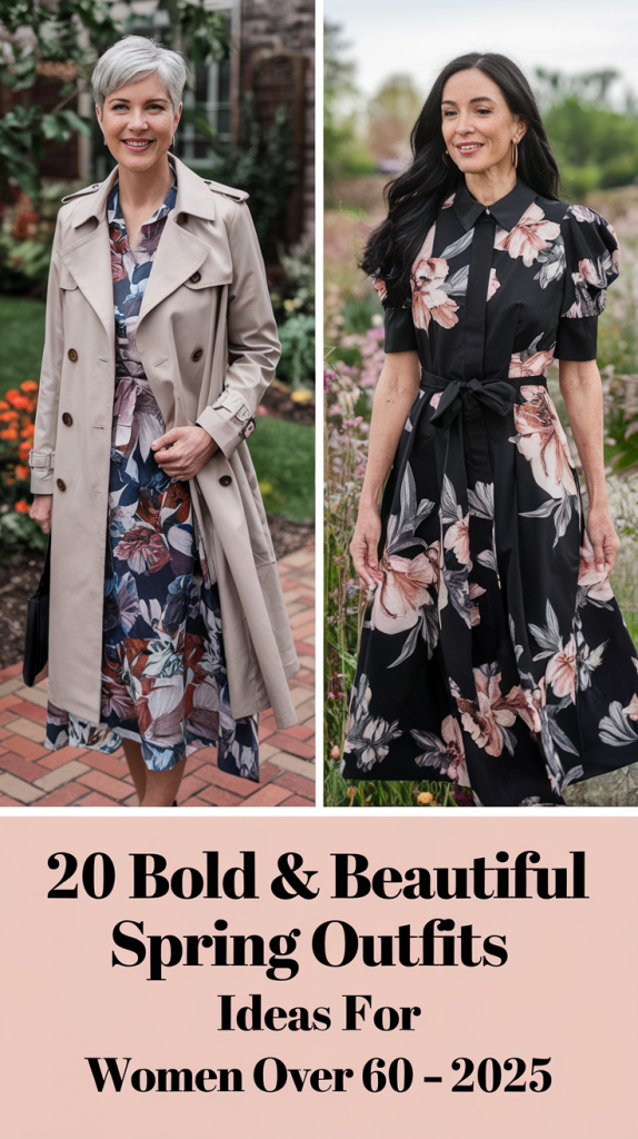 Bold & Beautiful Spring Outfits: 20 Ideas for Women Over 60 - 2025