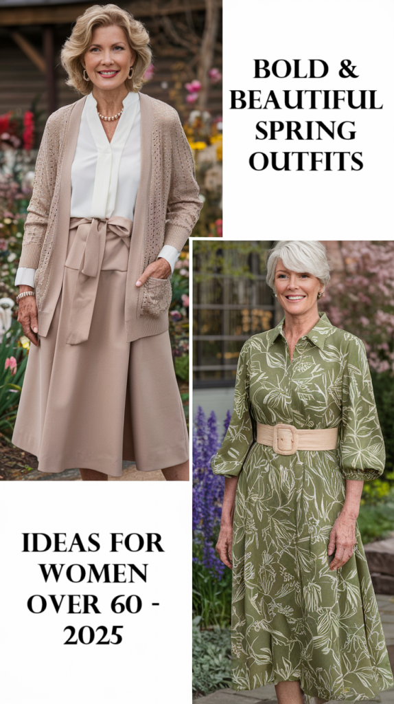 Bold & Beautiful Spring Outfits: 20 Ideas for Women Over 60 - 2025