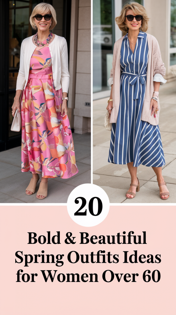 Bold & Beautiful Spring Outfits: 20 Ideas for Women Over 60 - 2025