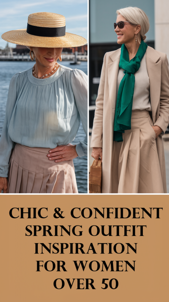 Chic & Confident Spring Outfit Inspiration for Women Over 50 - 2025: 20 Stylish Ideas