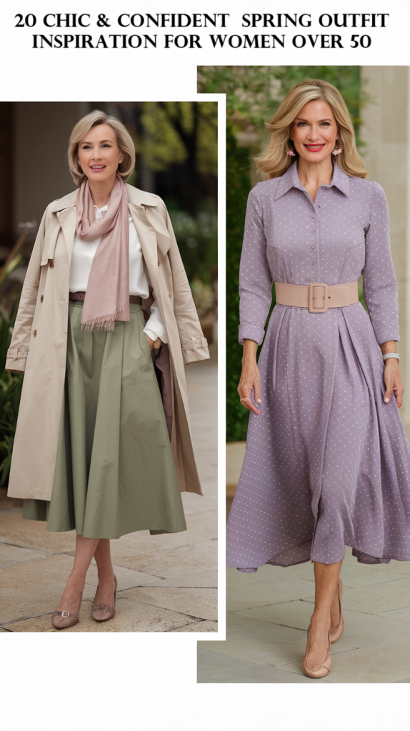 Chic & Confident Spring Outfit Inspiration for Women Over 50 - 2025: 20 Stylish Ideas