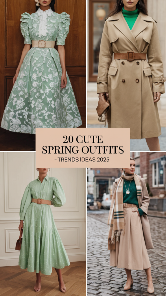 Cute Spring Outfits - Trends & 20 Ideas for 2025