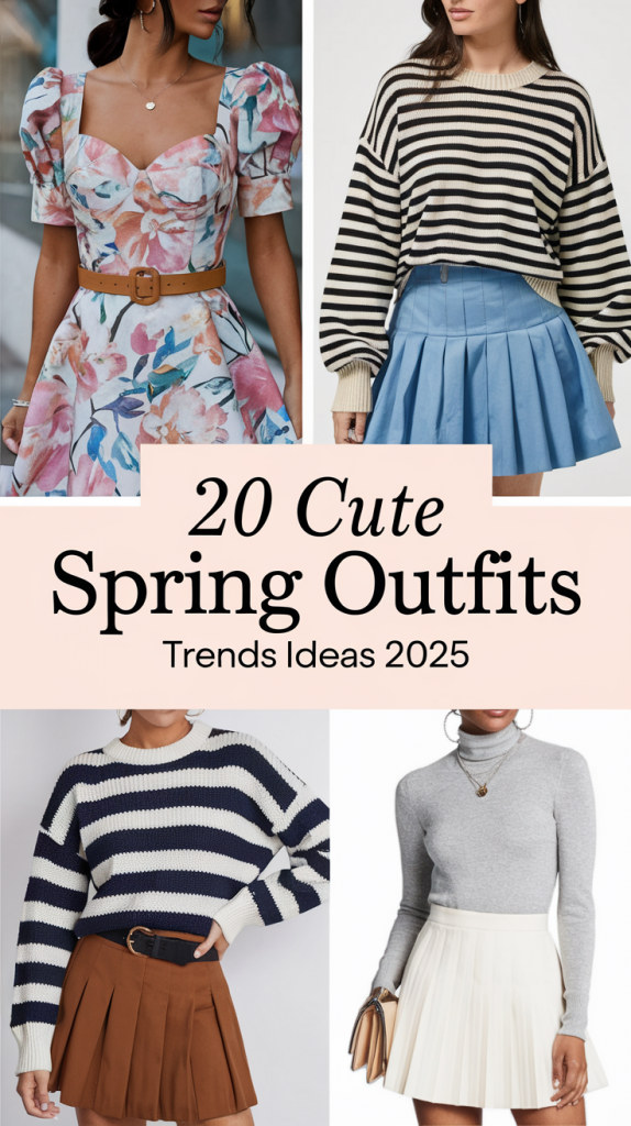 Cute Spring Outfits - Trends & 20 Ideas for 2025