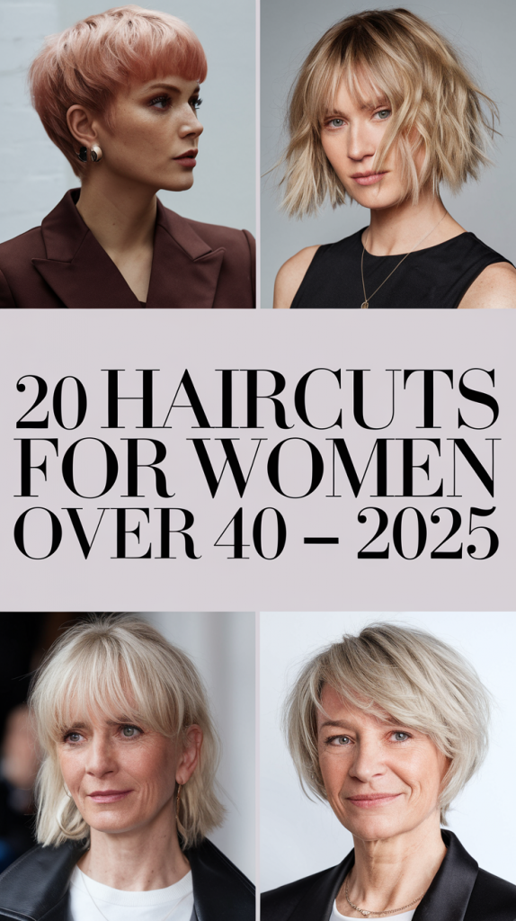 20 Inspiring Haircuts for Women Over 40 - 2025: Fresh Ideas for Every Style