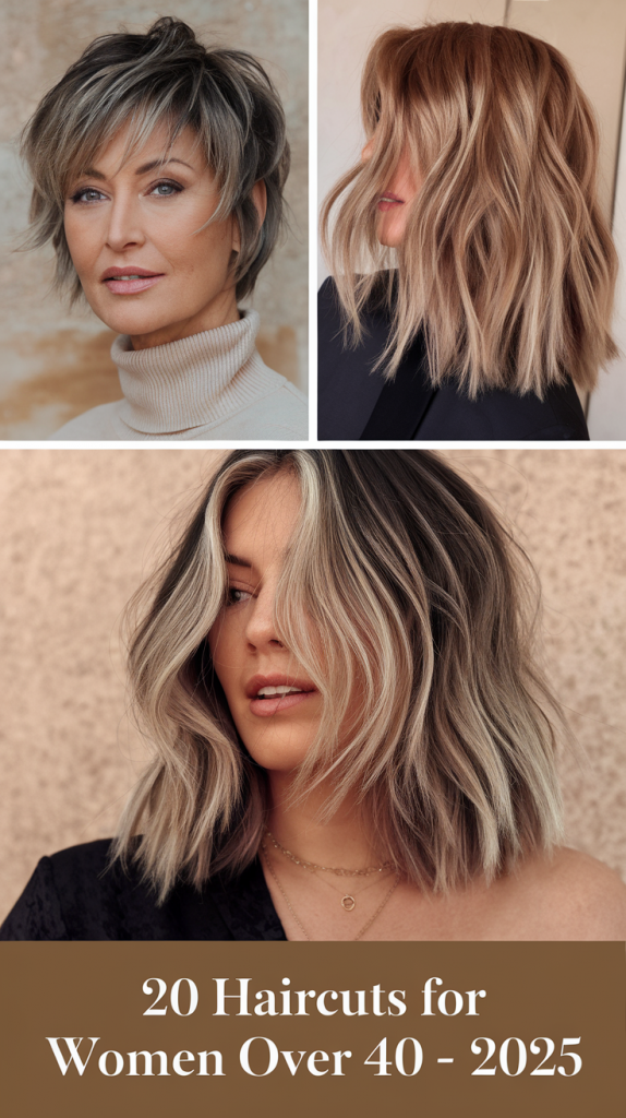 20 Inspiring Haircuts for Women Over 40 - 2025: Fresh Ideas for Every Style