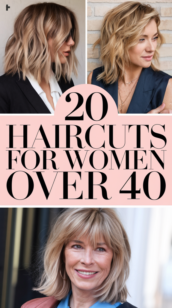 20 Inspiring Haircuts for Women Over 40 - 2025: Fresh Ideas for Every Style