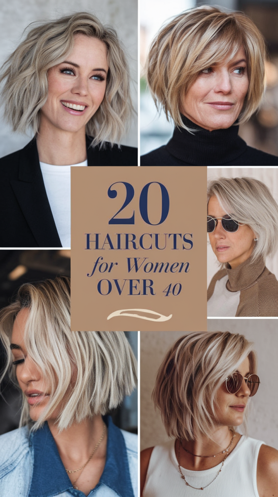 20 Inspiring Haircuts for Women Over 40 - 2025: Fresh Ideas for Every Style