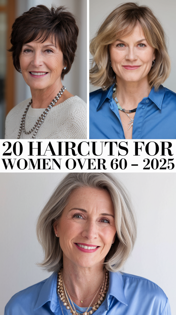 20 Best Haircuts for Women Over 60 - 2025: Timeless and Stylish Ideas