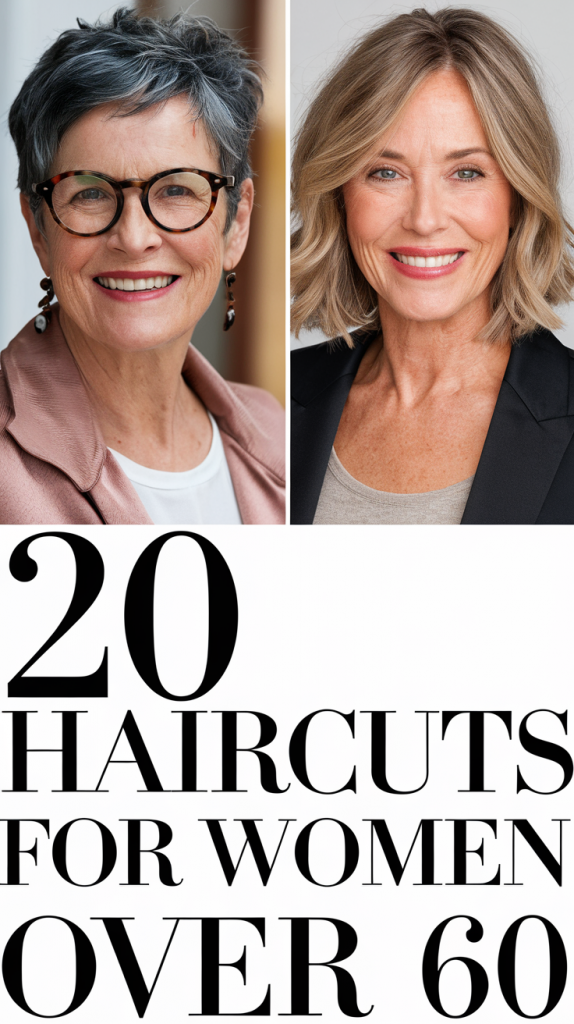 20 Best Haircuts for Women Over 60 - 2025: Timeless and Stylish Ideas