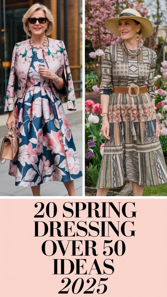 Spring Dressing Over 50: 20 Stunning Ideas for 2025