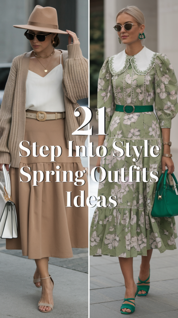 Step into Style: 21 Inspiring Spring Outfits Ideas for 2025