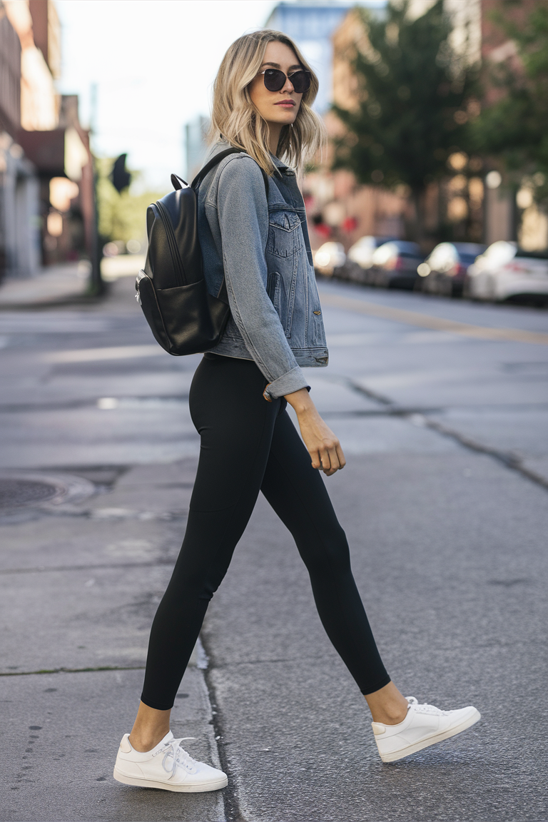 Spring Legging Outfit 20 Ideas 2025