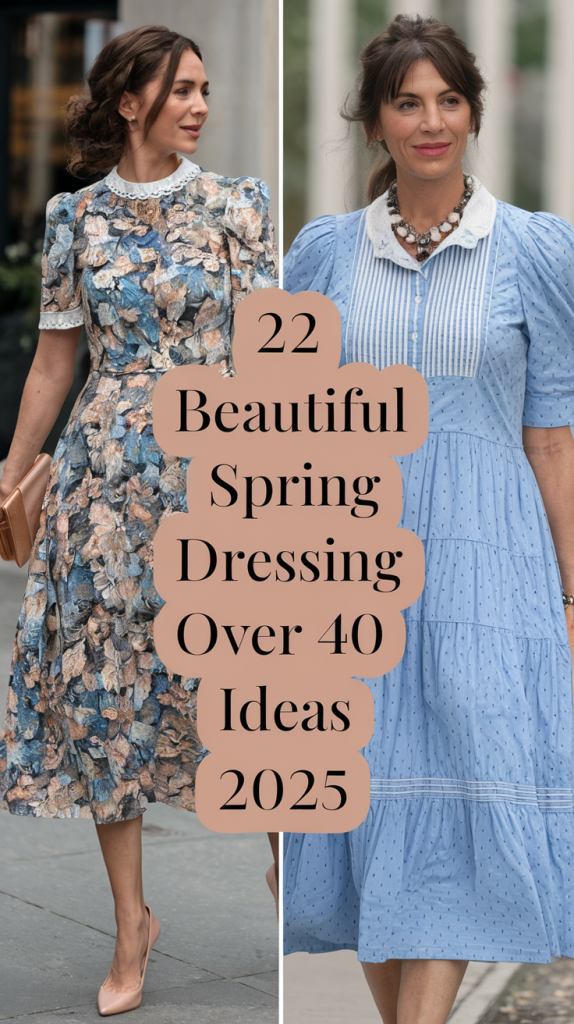 Beautiful Spring Dressing Over 40: Top 22 Stylish Ideas for 2025