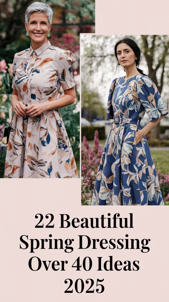 Beautiful Spring Dressing Over 40: Top 22 Stylish Ideas for 2025