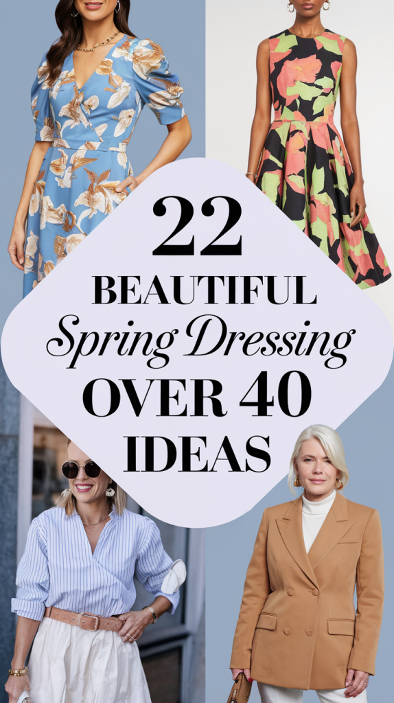 Beautiful Spring Dressing Over 40: Top 22 Stylish Ideas for 2025