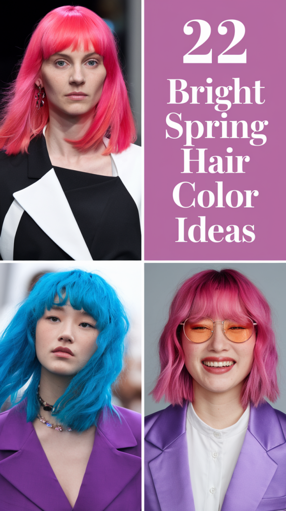 Bright Spring Hair Color 22 Ideas 2025