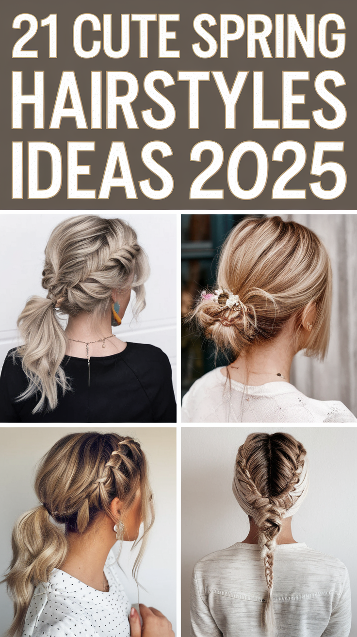 Cute Spring Hairstyles 21 Ideas 2025