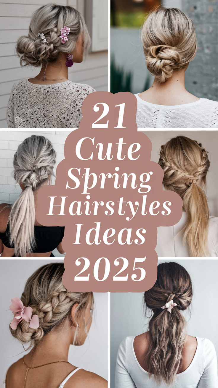 Cute Spring Hairstyles 21 Ideas 2025