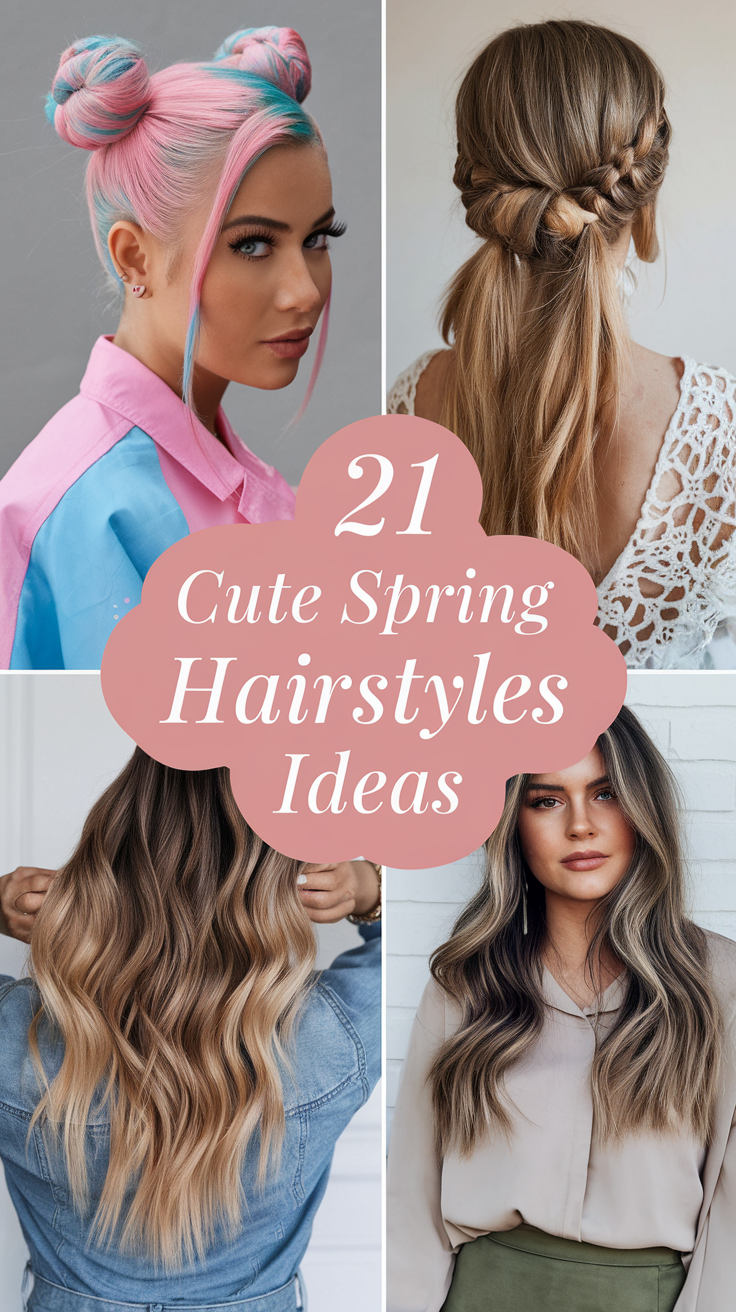 Cute Spring Hairstyles 21 Ideas 2025