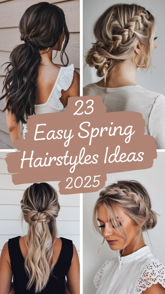 Easy Spring Hairstyles 23 Ideas 2025