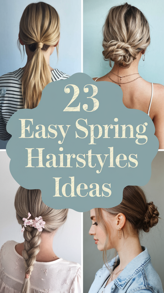 Easy Spring Hairstyles 23 Ideas 2025