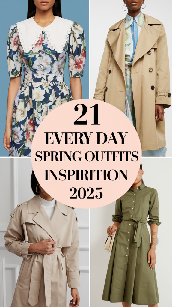 Every Day Spring Outfits Inspiration 2025: 21 Trendy Ideas for Stylish Looks