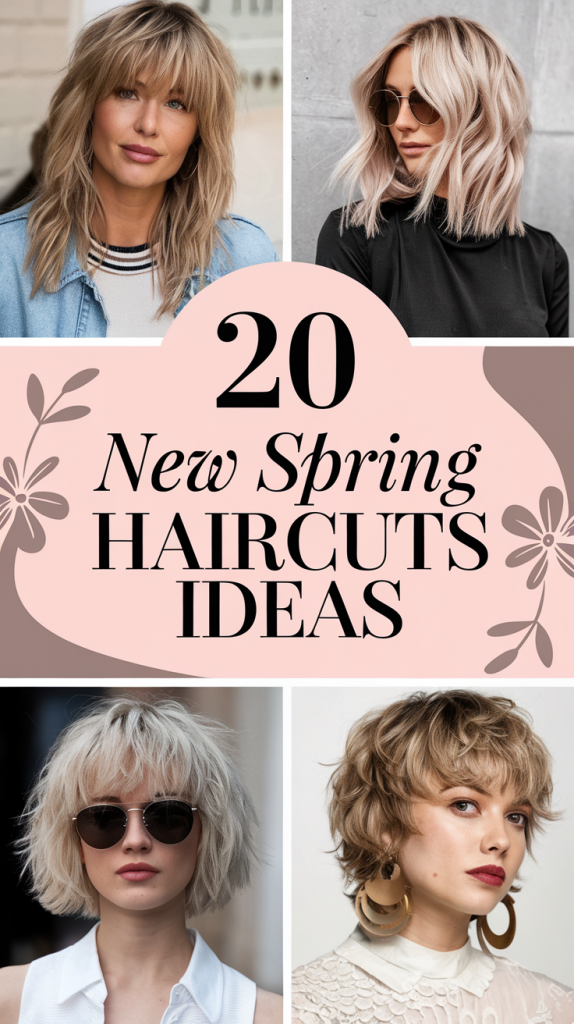 NEW Spring Haircuts: 20 Fresh Ideas to Try in 2025