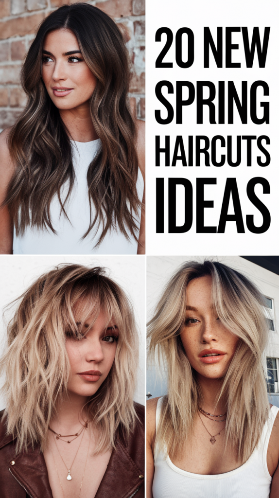 NEW Spring Haircuts: 20 Fresh Ideas to Try in 2025