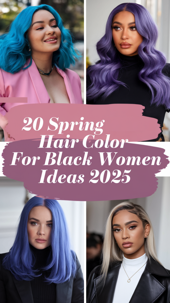 Spring Hair Color for Black Women 20 Ideas 2025