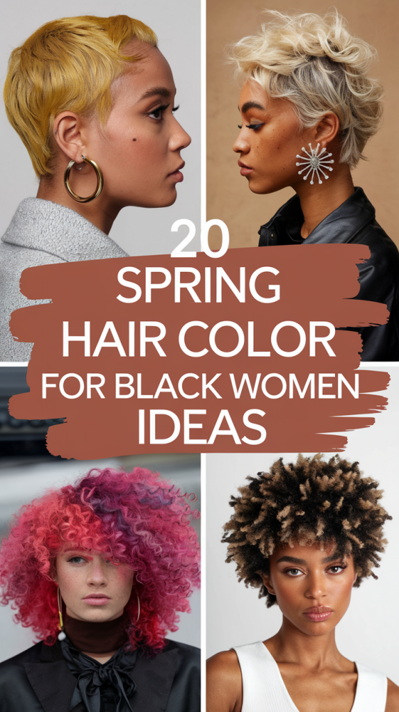 Spring Hair Color for Black Women 20 Ideas 2025