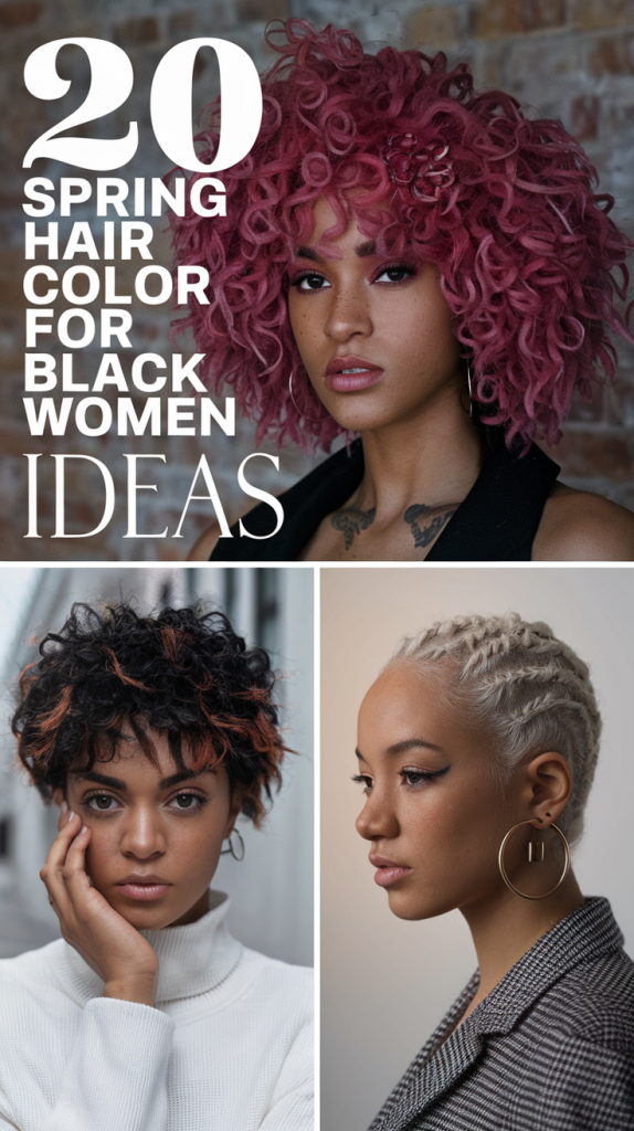 Spring Hair Color for Black Women 20 Ideas 2025